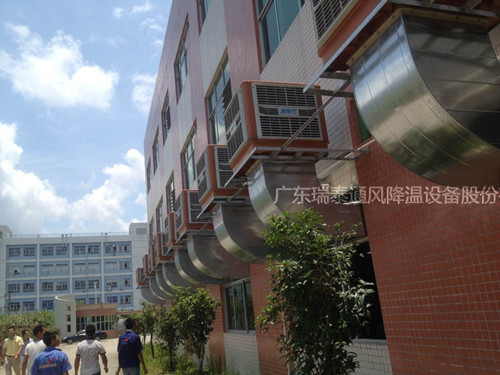 年初廠房降溫,車間通風(fēng)降溫，使用工業(yè)水冷空調(diào)效果不好是怎么回事呢？