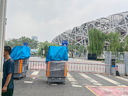 酷暑退散！景區(qū)移動冷風(fēng)機(jī)為您撐起‘清涼保護(hù)傘’