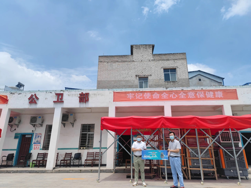 全民抗疫，瑞風助力 瑞泰風關愛在行動-湖北麻城市檢測點